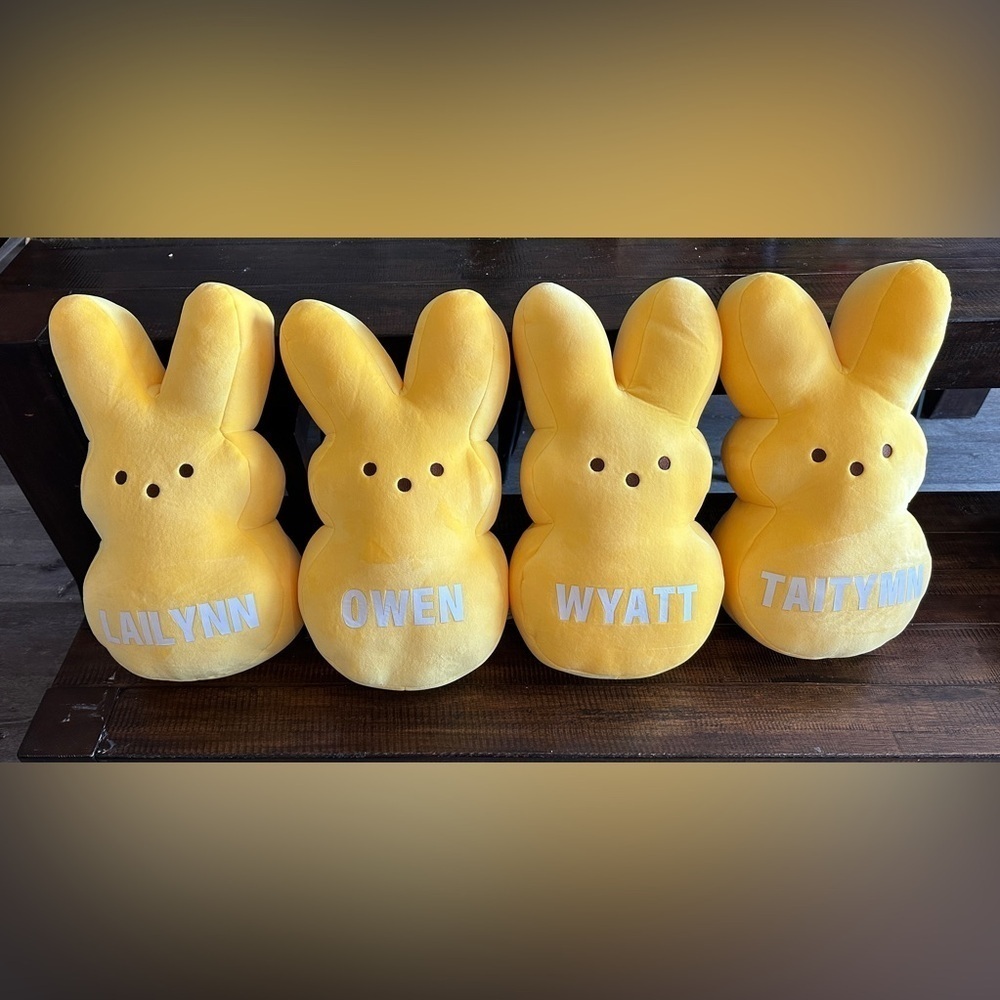 CUSTOM NWT Easter Peeps Bunny